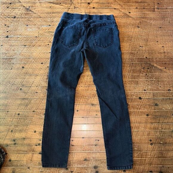 Chico’s Platinum washed black pull on 0.5/6 travelcore jeggings - Picture 3 of 3